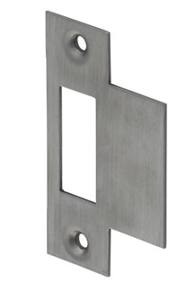 Nemef sluitplaat P1255/17 RVS - rechthoekig