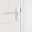 AXA deurkruk Milan met schild WC63/8 Curve aluminium 
