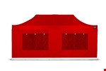 Grizzly zijwand RAAM - GO-WORK - 6 m - rood