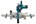 Makita radiaal afkortzaag - 230 V - 216 mm - met aluminium onderstel (DEAWST06)