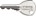 ABUS cilinder hangslot 65/40 - 40mm - gelijksluitend op nr. KA0403