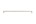 Dauby houder + 2 eindsteunen - Pure Plus Square - ruw brons - 1000 mm