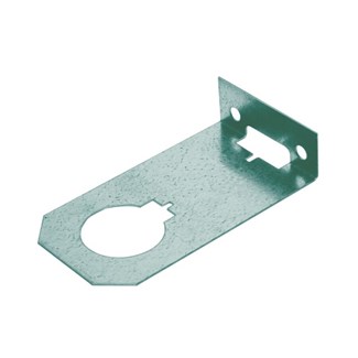 Gebr. Bodegraven leuninganker - 165x90x1,25mm - steigerpijp Ø48mm - verzinkt