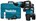 Makita accu combihamer - HR006GZ - SDS-Max - 2x40V Max - excl. accu en lader - in koffer