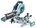 Makita LS0816F 230 V Radiaal afkortzaag 216 mm
