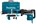 Makita combihamer - HR5212CV - 230 V - met stofafzuigset - in koffer