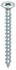 HECO TOPIX-plus schroeven - platkop verzinkt - 4x16 mm - PZ2 - voldraad - 200 st