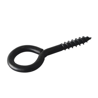 Homefix schroefoog  [3st] - HCP-coating - zwart - 40x16mm