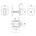 Intersteel deurbeslag set - deurkruk Eucla met rozet - toilet-/badkamer slot 63/8 mm - zwart