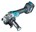 Makita haakse accu slijpmachine - GA026GZ - 40V Max - 125mm - excl. accu en lader