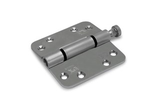 DX Glijlagerscharnier ronde hoeken 89x89x3 mm - verzinkt