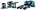 Makita accu combiset - schroeven/boren/slijpen/multitool - DLX7020TX1 - 18V - 2x5.0 Ah accu en snellader - in tas