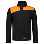 Tricorp softshell jas - Naden - bicolor - zwart/oranje - XXL - 402021