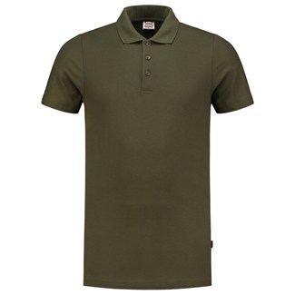 Tricorp Casual 201005 Slim-Fit Heren poloshirt Legergroen S
