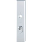 Hoppe veiligheids buitenschild - SKG*** met kerntrekbeveiliging - aluminium f1
