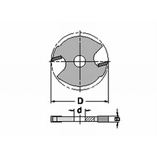 JSO-TR groefzaagje - b=6.0 d=40 hm 6.3 - 24152-5-40060