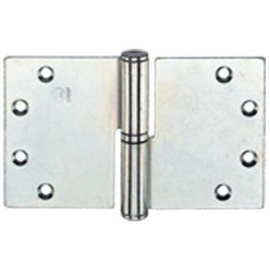 BSW kogelstiftpaumelle - 89x152x3 mm - BB 807 GV - draairichting 1