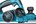 Makita accu schaafmachine - DKP180ZJ - 18V - 82 mm -  excl. accu en lader - in Mbox