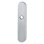 Hoppe veiligheidsschild ovaal buitenzijde E3331 - blind - RVS
