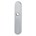 Hoppe veiligheidsschild ovaal buitenzijde E3331 - blind - RVS