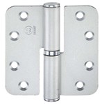 BSW projectpaumelle - afgerond 89x89x3 mm - BB 807 GV f1 rd - draairichting 1