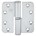 BSW projectpaumelle - afgerond 89x89x3 mm - BB 807 GV f1 rd - draairichting 1