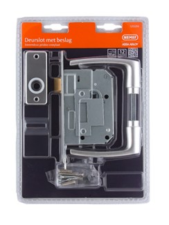 Nemef loopslot - incl. beslag - doornmaat 50 mm - 1255/94 blister