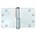 BSW kogelstiftpaumelle - gegalvaniseerd afgerond - 89 x 152 x 3 mm - bb 807 gv-rd - draairichting 1