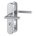 Hoppe veiligheidsbeslag kruk/kruk - SKG*** met kerntrek - Stockholm - PC 72 - deurdikte 53/58mm - RVS