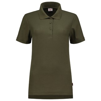 Tricorp Casual 201006 Dames fitted poloshirt Legergroen maat 3XL