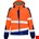 Opsial Softshell jas oranje-marineblauw High-Visibility - maat S
