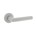 Intersteel deurkruk op rond rozet - Bastian - Ø 52x10 mm - wit