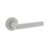 Intersteel deurkruk op rond rozet - Bastian - Ø 52x10 mm - wit