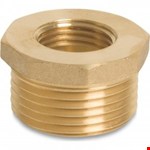 Zeskant verloopring - Fig.241 - Messing - buiten/binnen - 1" x 1/2"