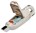 Makita accu steelstofzuiger - CL114FDWIX - 12 V Max - ivoorwit - met ingebouwde 2,0 Ah accu - lader in doos