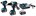 Makita combiset (klop)boren/(slag)schroeven - DLX2418TJ - 18 V - 3x5,0 Ah accu en snellader - in Mbox