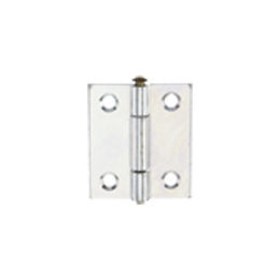 BSW smalscharnier - gegalvaniseerd messing pen - 38x33 mm - 1840 GVMS