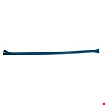 Gebr. Bodegraven stootijzer - klauw/plat - 1000mm x Ø25mm - blauw gelakt