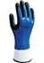 Showa handschoenen - 377 - maat XL - blauw - nitril - foam grip