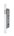 KFV insteek loop magneetslot - 116-F - doornmaat 55 mm wit