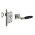 Intersteel Deurbeslag set Loopslot RVS met Deurkruk Ton Basic op rozet Mat nikkel