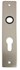 Ivana aluminium kortschilden - Basic - nr.146 - 190x43 mm - PC 72 mm - F1 