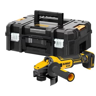 DeWALT DCG405NT-XJ 18V 125mm Brushless haakse slijpmachine met schuifschakelaar excl. lader en accu