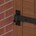 Gebr.Bodegraven slotbout - compleet met moer en ring - M8x90mm - zwart