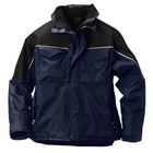 Snickers Workwear 1328 All-weather jack - blauw/zwart - maat XL