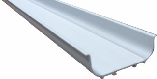 Greeplijst aluminium - C.model -  5000 mm  - 901 - 013/E6/EV1