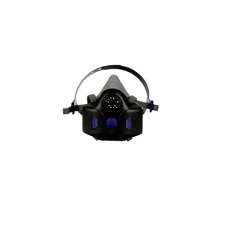 3M™ Secure Click™ halfgelaatmasker herbruikbaar met spraakmembraam - HF-803SD - LARGE