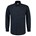 Tricorp Casual 701004 werkhemd lange mouw basis marine blauw maat  L