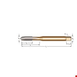 Dormer machinetap - HSS-E - Ep00 M6 X1.0 Doorl