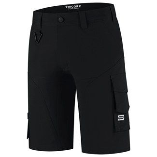 Tricorp werkbroek kort 4-Way Stretch Redefined 506116 zwart - maat 54